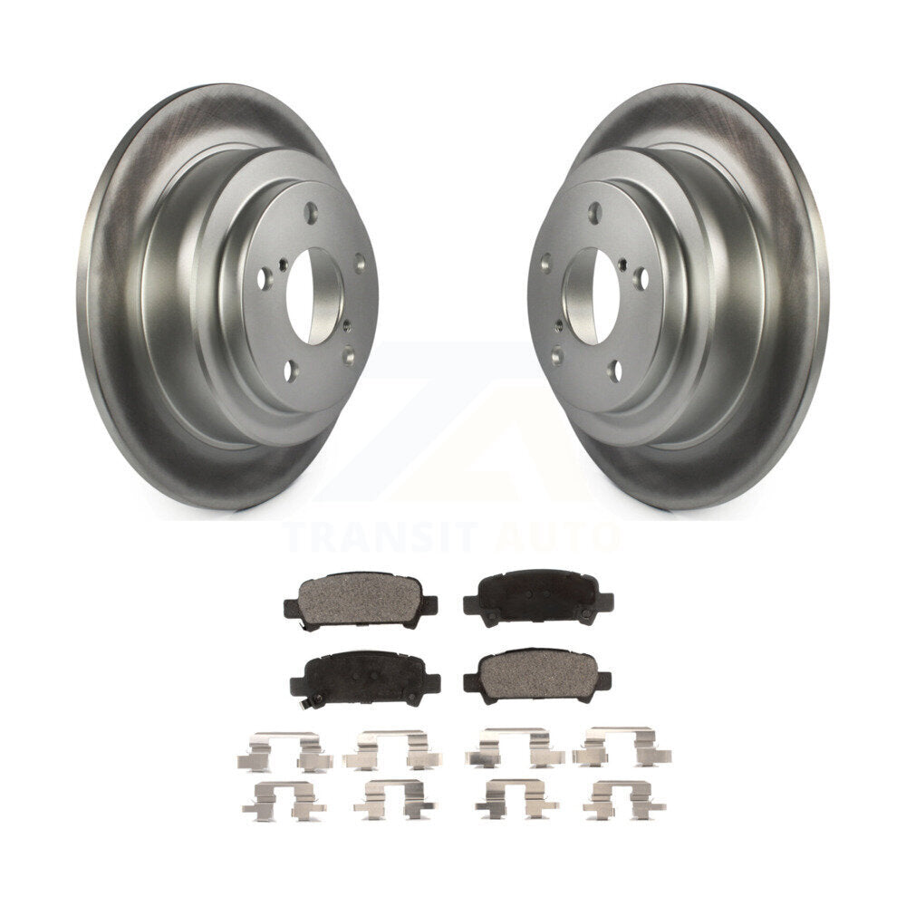 Coated Disc Rotors and Ceramic Brake Pads Kit-KGT-101429 - Kit.bestparts.ca