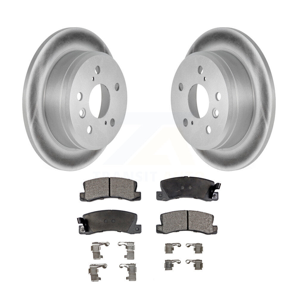 Coated Disc Rotors and Ceramic Brake Pads Kit-KGT-101430 - Kit.bestparts.ca