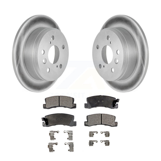Coated Disc Rotors and Ceramic Brake Pads Kit-KGT-101430 - Kit.bestparts.ca