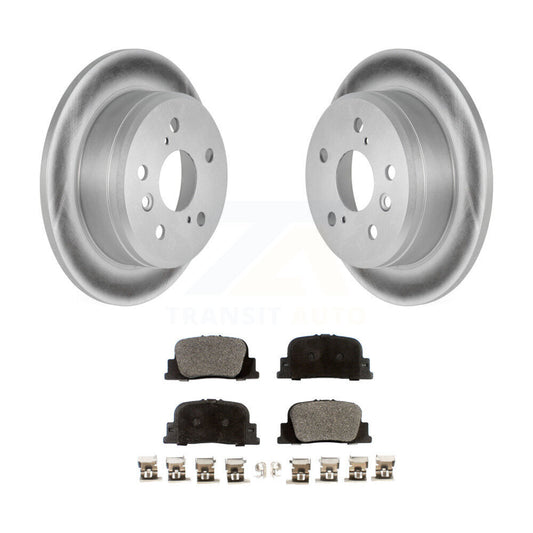 Coated Disc Rotors and Ceramic Brake Pads Kit-KGT-101432 - Kit.bestparts.ca
