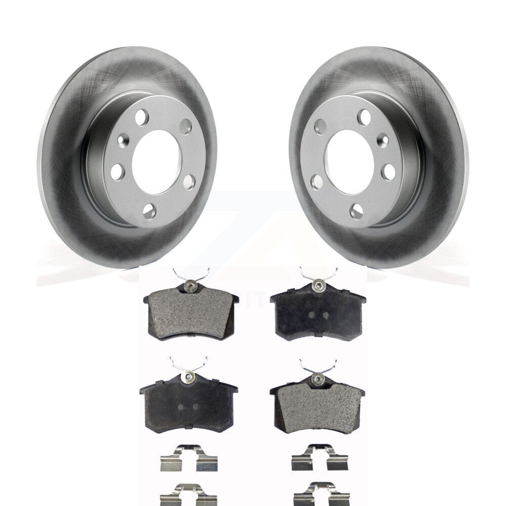 Coated Disc Rotors and Ceramic Brake Pads Kit-KGT-101450 - Kit.bestparts.ca