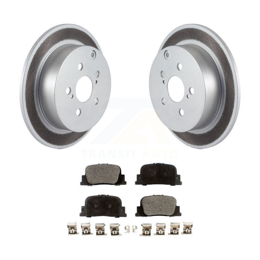 Coated Disc Rotors and Ceramic Brake Pads Kit-KGT-101456 - Kit.bestparts.ca