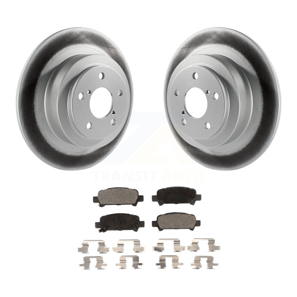 Coated Disc Rotors and Ceramic Brake Pads Kit-KGT-101458 - Kit.bestparts.ca Kit.bestparts.ca