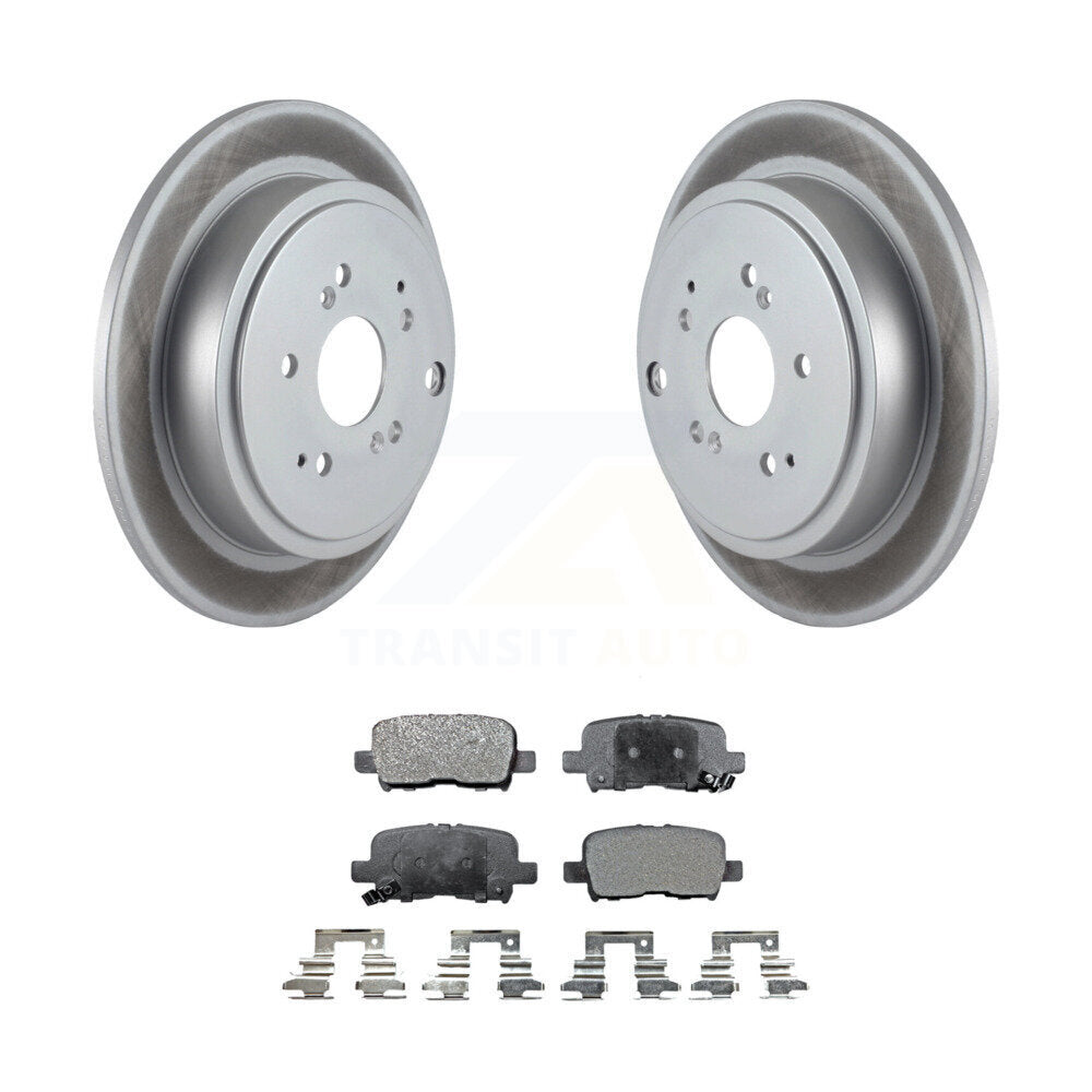 Coated Disc Rotors and Ceramic Brake Pads Kit-KGT-101461 - Kit.bestparts.ca