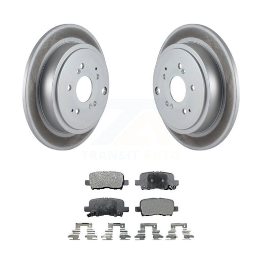Coated Disc Rotors and Ceramic Brake Pads Kit-KGT-101461 - Kit.bestparts.ca