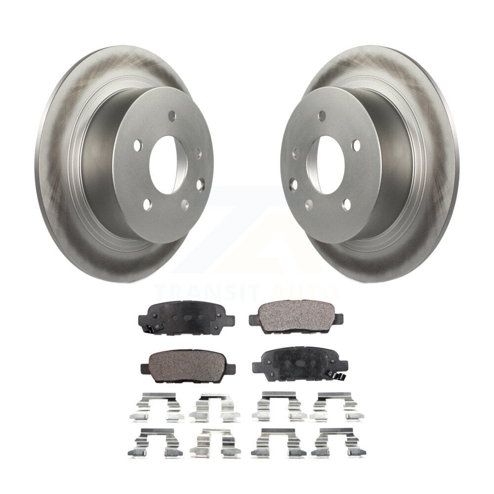 Coated Disc Rotors and Ceramic Brake Pads Kit-KGT-101464 - Kit.bestparts.ca