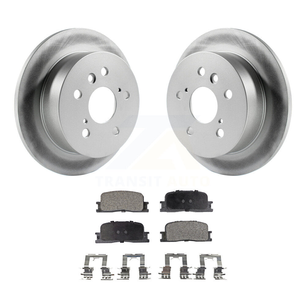 Coated Disc Rotors and Ceramic Brake Pads Kit-KGT-101467 - Kit.bestparts.ca