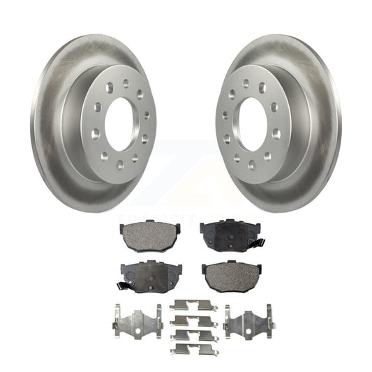 Coated Disc Rotors and Ceramic Brake Pads Kit-KGT-101468 - Kit.bestparts.ca