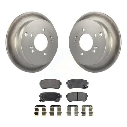 Coated Disc Rotors and Ceramic Brake Pads Kit-KGT-101469 - Kit.bestparts.ca