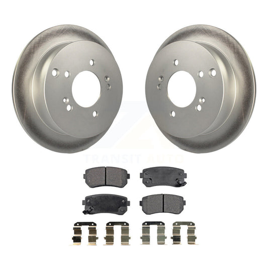 Coated Disc Rotors and Ceramic Brake Pads Kit-KGT-101469 - Kit.bestparts.ca