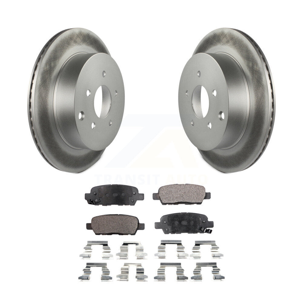 Coated Disc Rotors and Ceramic Brake Pads Kit-KGT-101481 - Kit.bestparts.ca