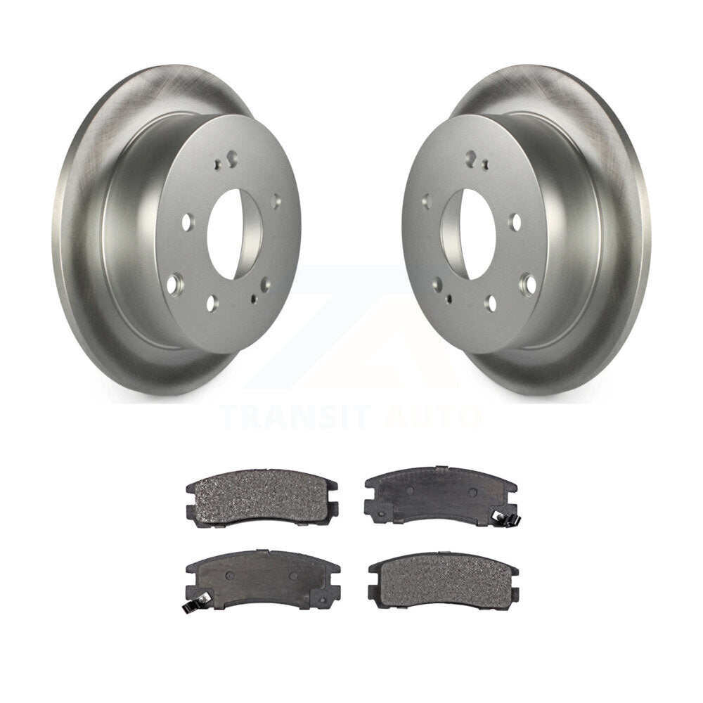 Coated Disc Rotors and Ceramic Brake Pads Kit-KGT-101489 - Kit.bestparts.ca