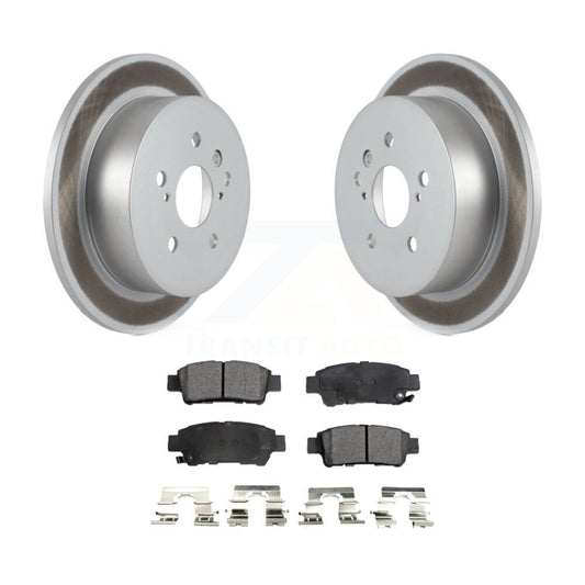 Coated Disc Rotors and Ceramic Brake Pads Kit-KGT-101491 - Kit.bestparts.ca