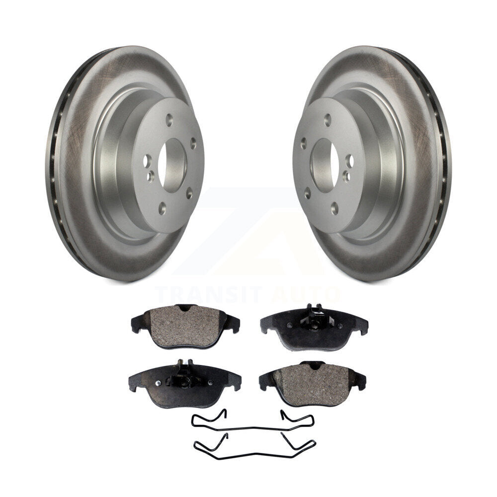 Coated Disc Rotors and Ceramic Brake Pads Kit-KGT-101494 - Kit.bestparts.ca