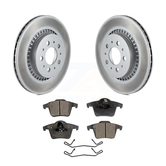 Coated Disc Rotors and Ceramic Brake Pads Kit-KGT-101496 - Kit.bestparts.ca