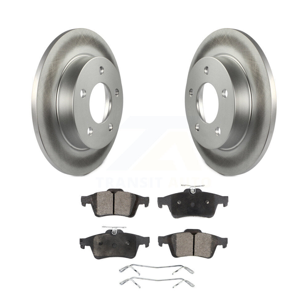 Coated Disc Rotors and Ceramic Brake Pads Kit-KGT-101497 - Kit.bestparts.ca