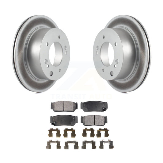 Coated Disc Rotors and Ceramic Brake Pads Kit-KGT-101503 - Kit.bestparts.ca