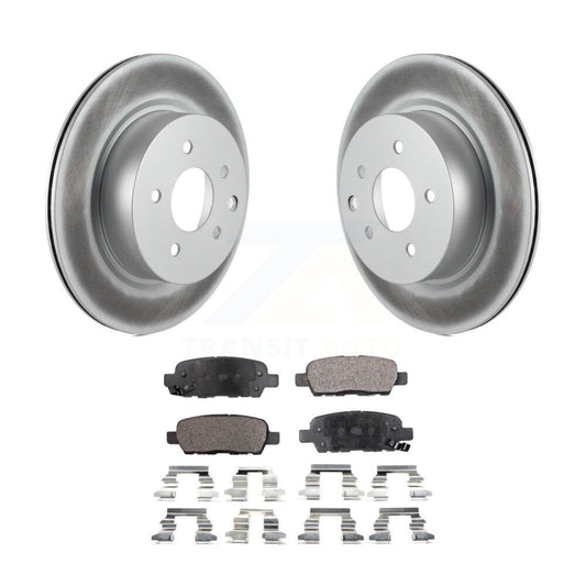Coated Disc Rotors and Ceramic Brake Pads Kit-KGT-101508 - Kit.bestparts.ca