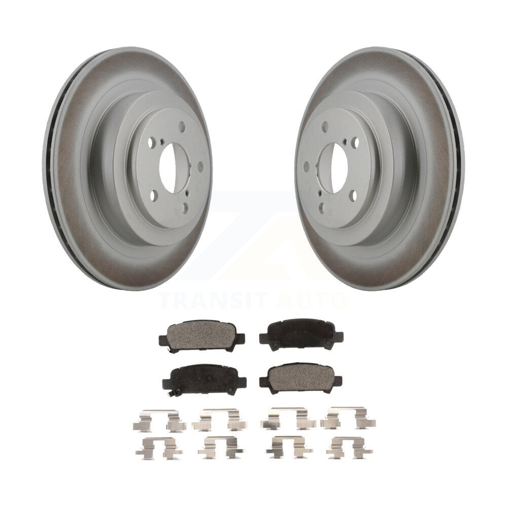 coated disc rotors and ceramic brake pads-kgt-101513 - Kit.bestparts.ca