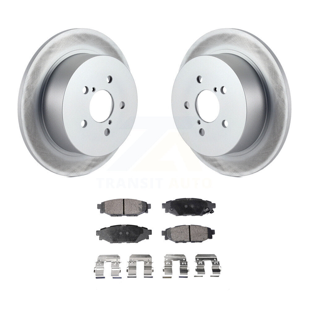 Coated Disc Rotors and Ceramic Brake Pads Kit-KGT-101515 - Kit.bestparts.ca