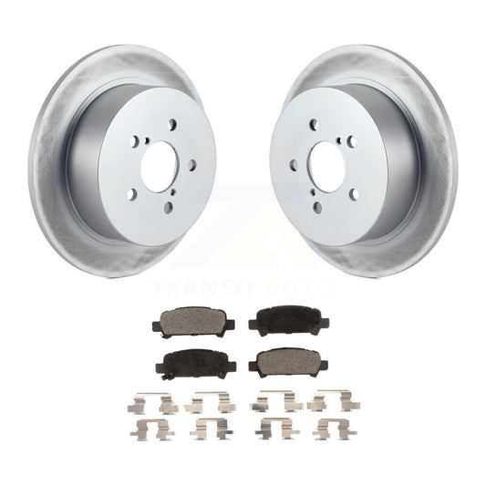 Coated Disc Rotors and Ceramic Brake Pads Kit-KGT-101516 - Kit.bestparts.ca
