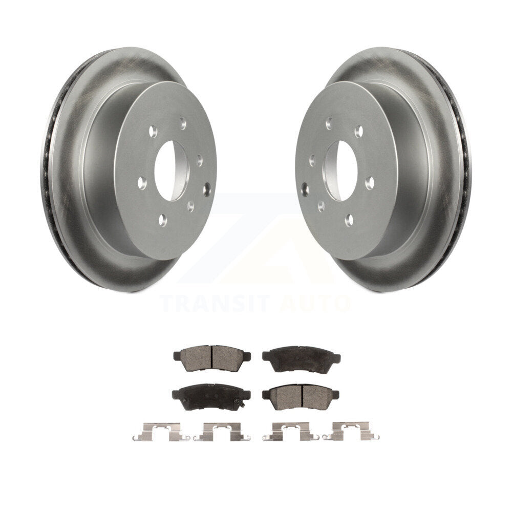 Coated Disc Rotors and Ceramic Brake Pads Kit-KGT-101517 - Kit.bestparts.ca Kit.bestparts.ca