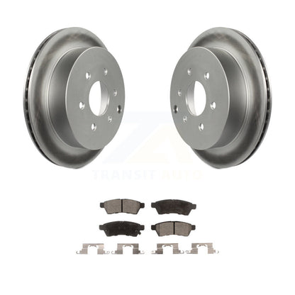 Coated Disc Rotors and Ceramic Brake Pads Kit-KGT-101517 - Kit.bestparts.ca
