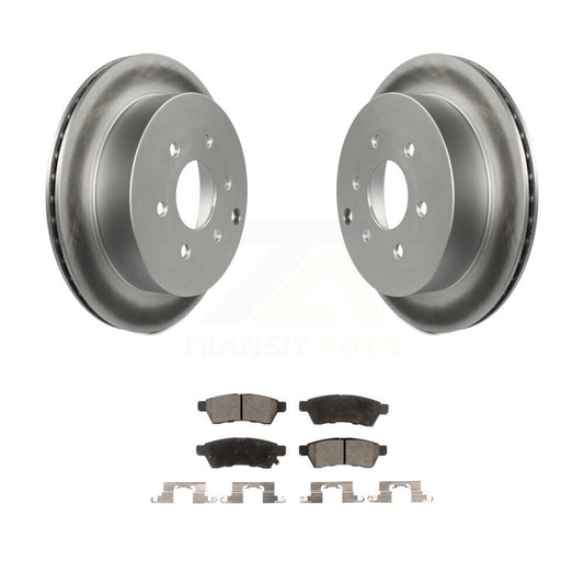Coated Disc Rotors and Ceramic Brake Pads Kit-KGT-101517 - Kit.bestparts.ca