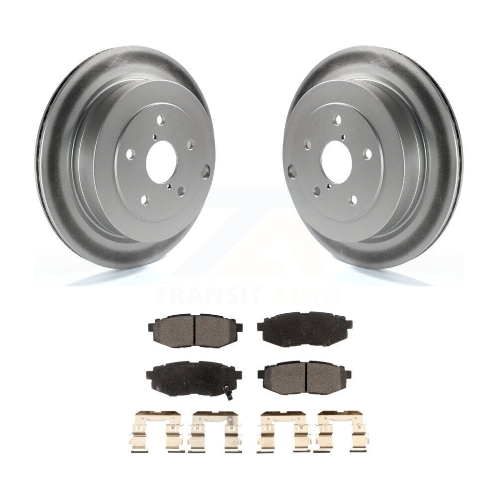 Coated Disc Rotors and Ceramic Brake Pads Kit-KGT-101519 - Kit.bestparts.ca