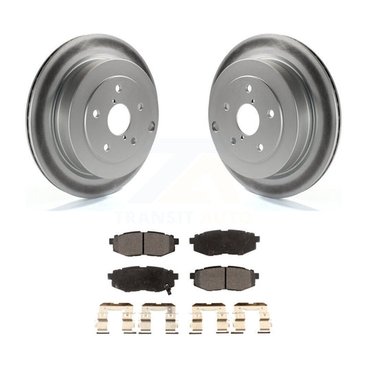 Coated Disc Rotors and Ceramic Brake Pads Kit-KGT-101519 - Kit.bestparts.ca