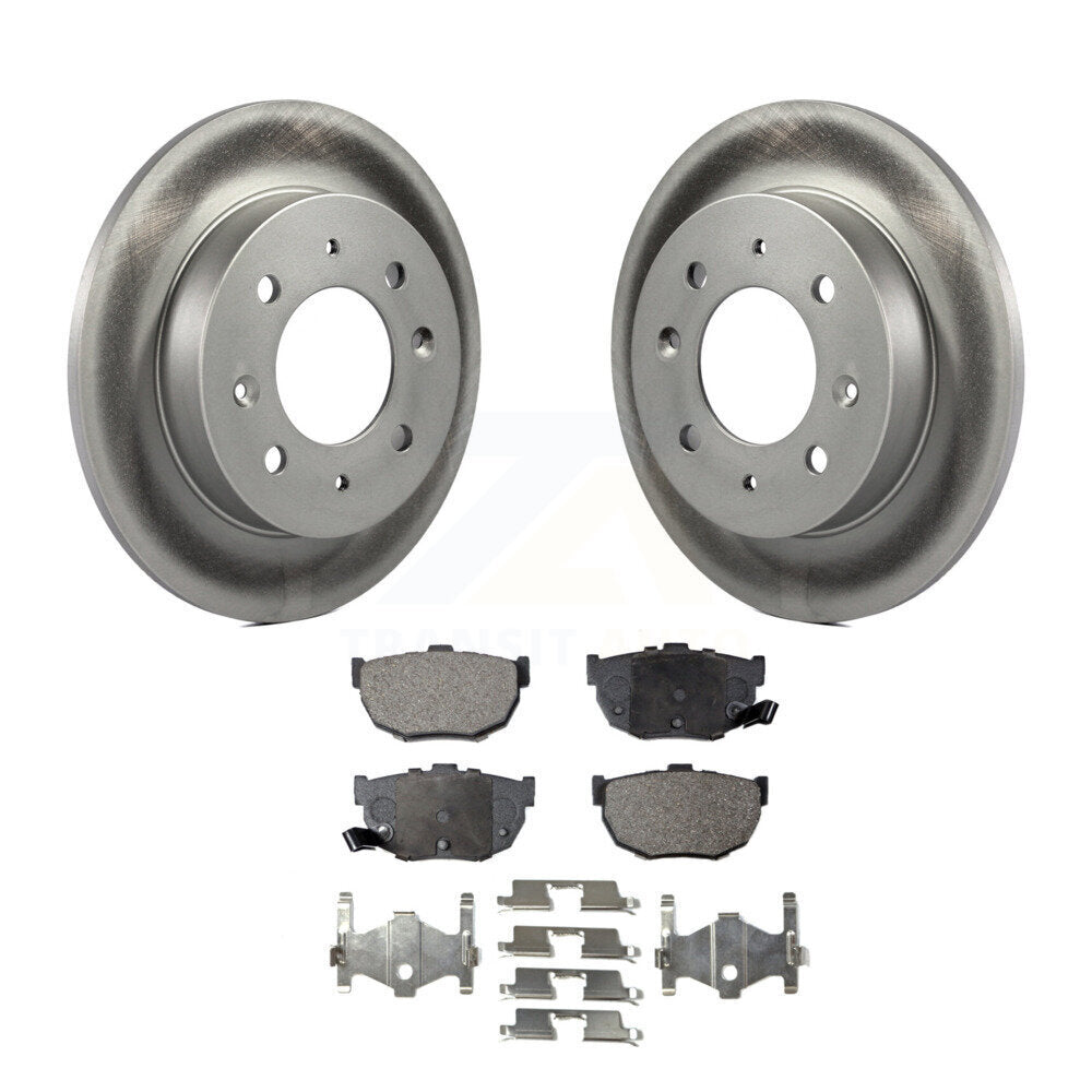 Coated Disc Rotors and Ceramic Brake Pads Kit-KGT-101521 - Kit.bestparts.ca