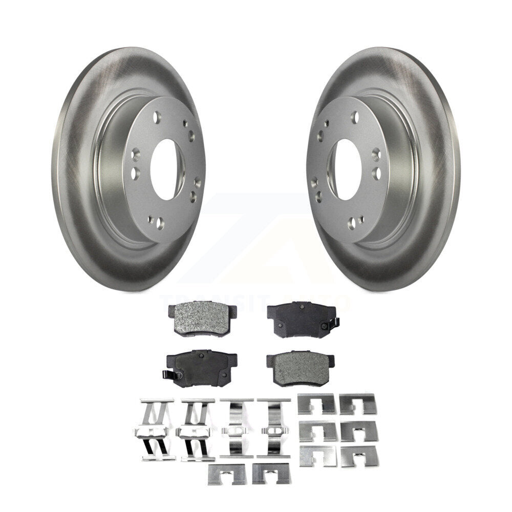 Coated Disc Rotors and Ceramic Brake Pads Kit-KGT-101523 - Kit.bestparts.ca