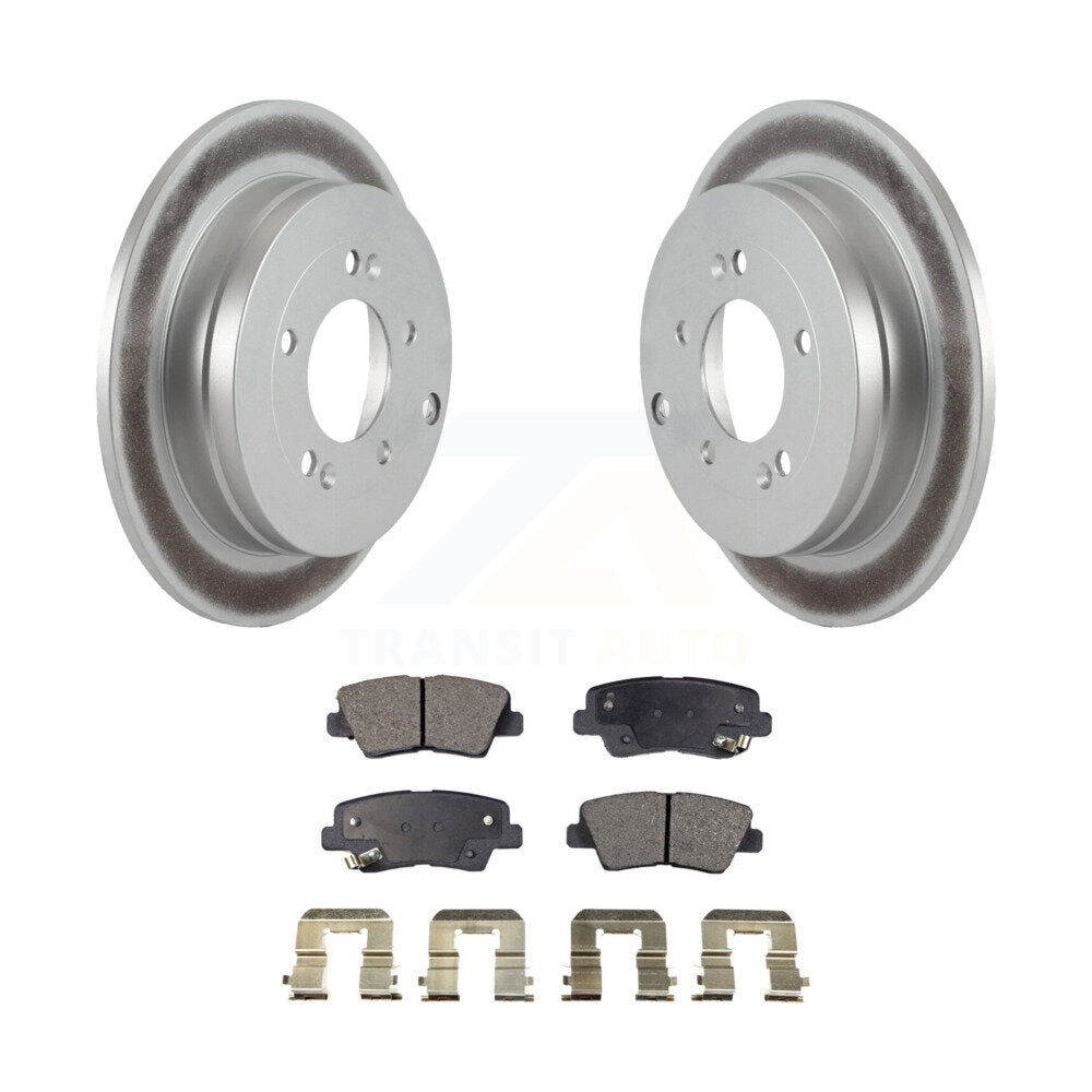 Coated Disc Rotors and Ceramic Brake Pads Kit-KGT-101524 - Kit.bestparts.ca