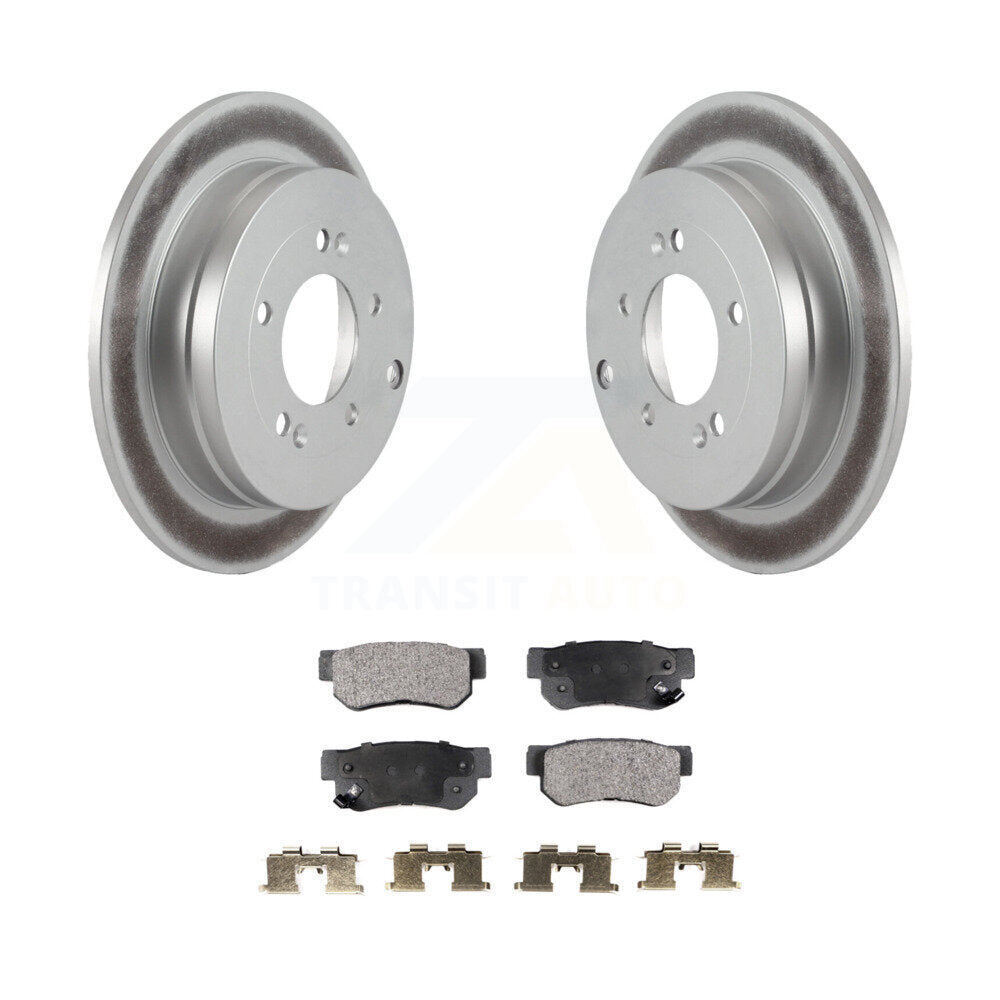 Coated Disc Rotors and Ceramic Brake Pads Kit-KGT-101525 - Kit.bestparts.ca