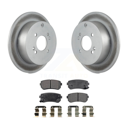 Coated Disc Rotors and Ceramic Brake Pads Kit-KGT-101526 - Kit.bestparts.ca