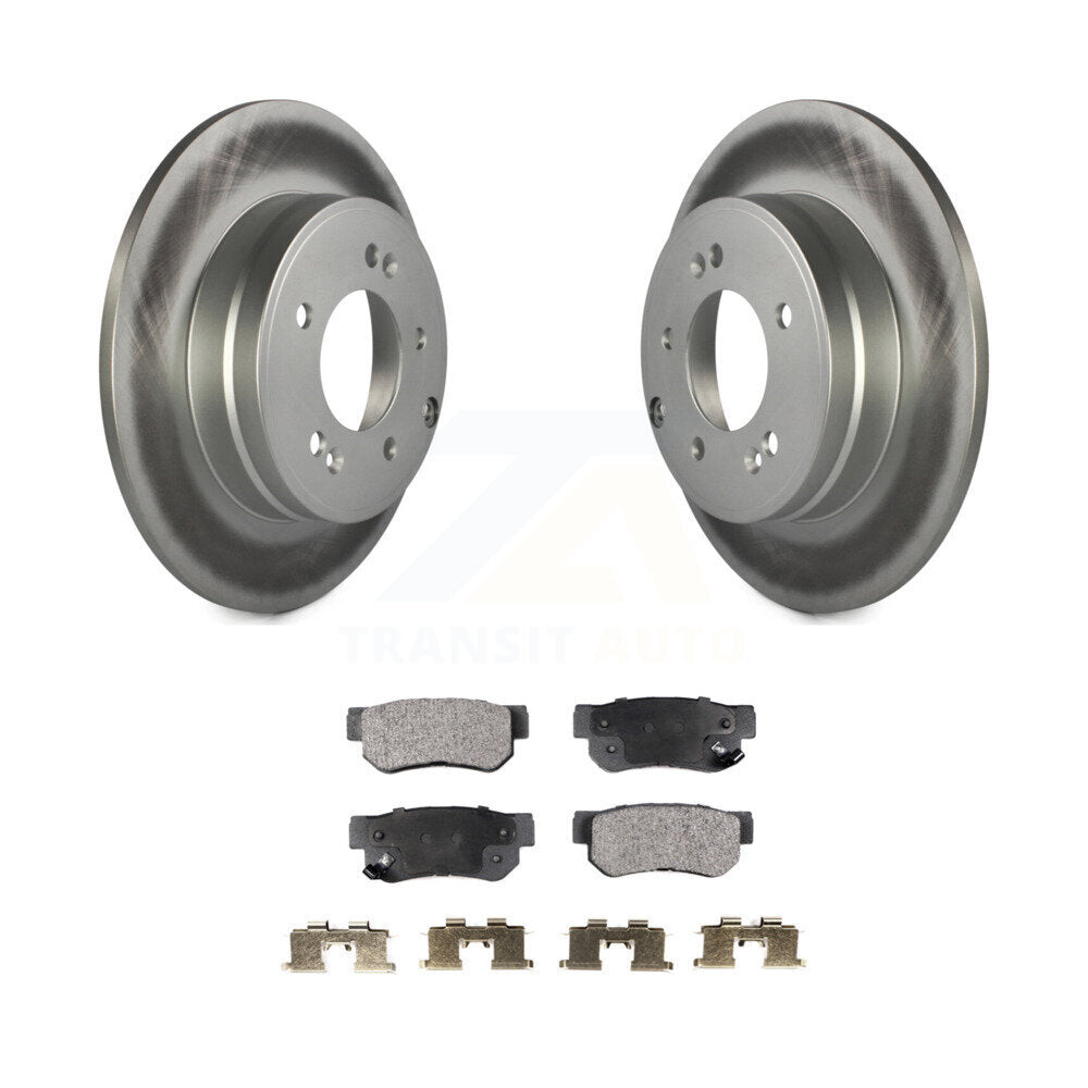 Coated Disc Rotors and Ceramic Brake Pads Kit-KGT-101529 - Kit.bestparts.ca