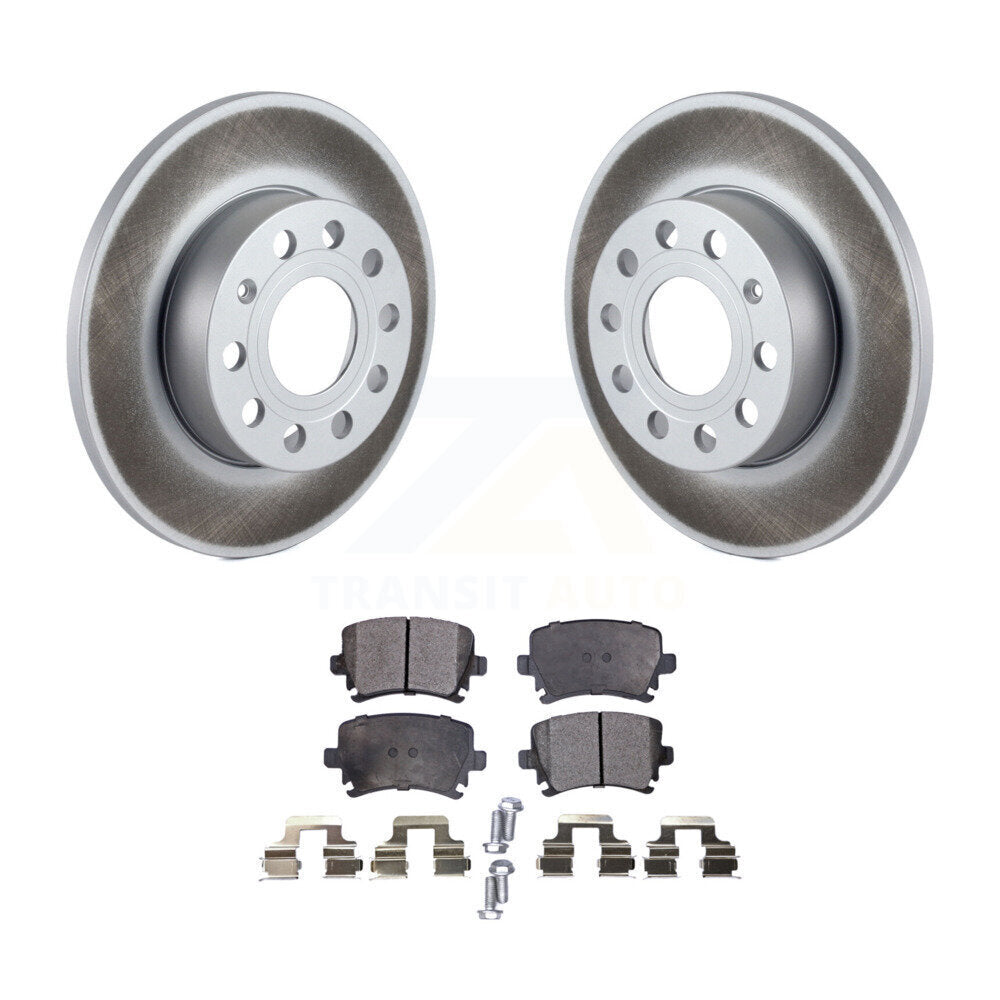 Coated Disc Rotors and Ceramic Brake Pads Kit-KGT-101530 - Kit.bestparts.ca