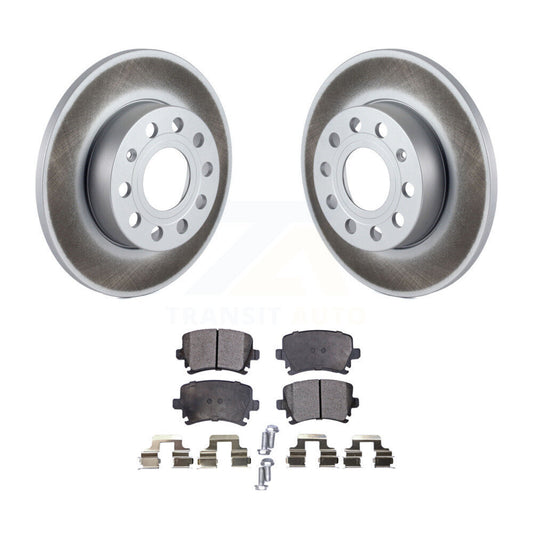 Coated Disc Rotors and Ceramic Brake Pads Kit-KGT-101530 - Kit.bestparts.ca