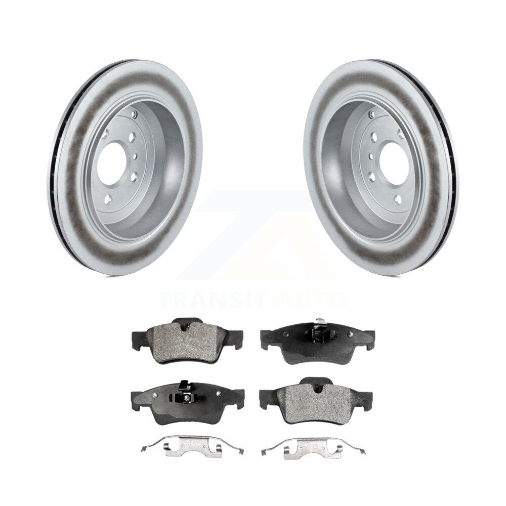 Coated Disc Rotors and Ceramic Brake Pads Kit-KGT-101532 - Kit.bestparts.ca