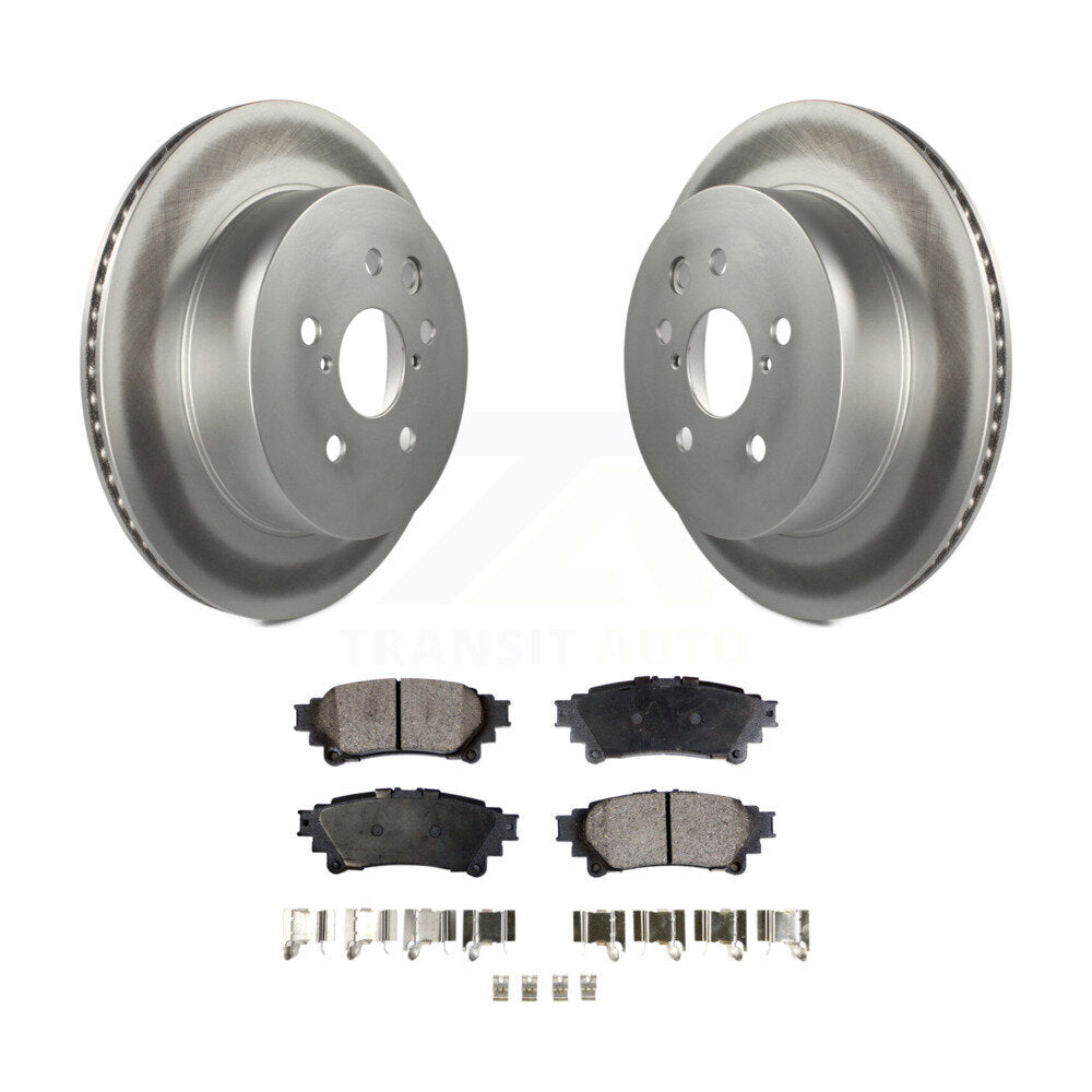 Coated Disc Rotors and Ceramic Brake Pads Kit-KGT-101547 - Kit.bestparts.ca