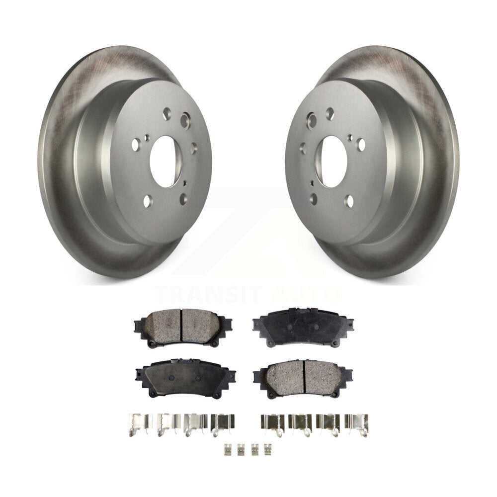 Coated Disc Rotors and Ceramic Brake Pads Kit-KGT-101549 - Kit.bestparts.ca