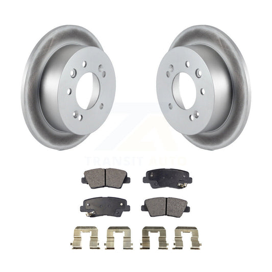 Coated Disc Rotors and Ceramic Brake Pads Kit-KGT-101554 - Kit.bestparts.ca