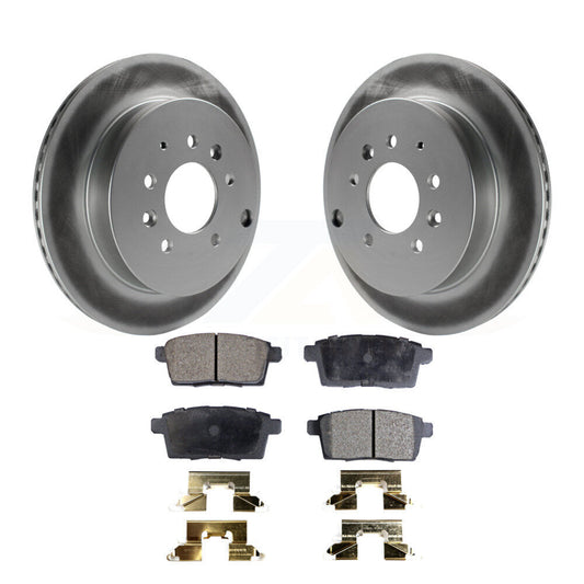 Coated Disc Rotors and Ceramic Brake Pads Kit-KGT-101557 - Kit.bestparts.ca