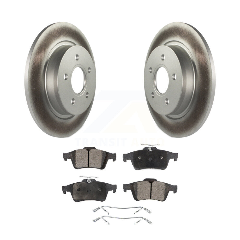 Coated Disc Rotors and Ceramic Brake Pads Kit-KGT-101559 - Kit.bestparts.ca