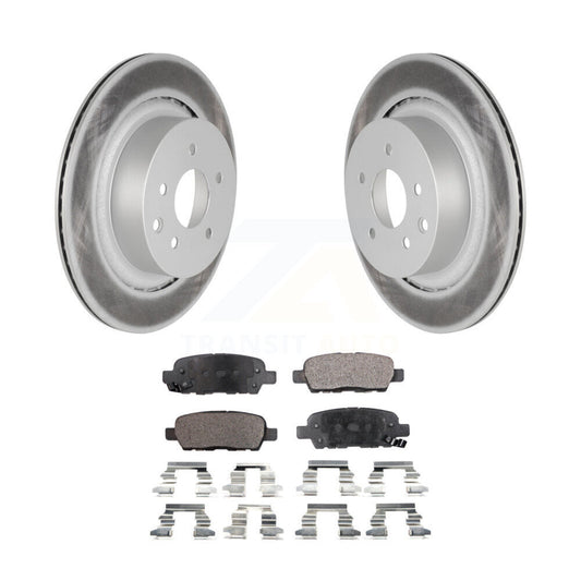 Coated Disc Rotors and Ceramic Brake Pads Kit-KGT-101561 - Kit.bestparts.ca