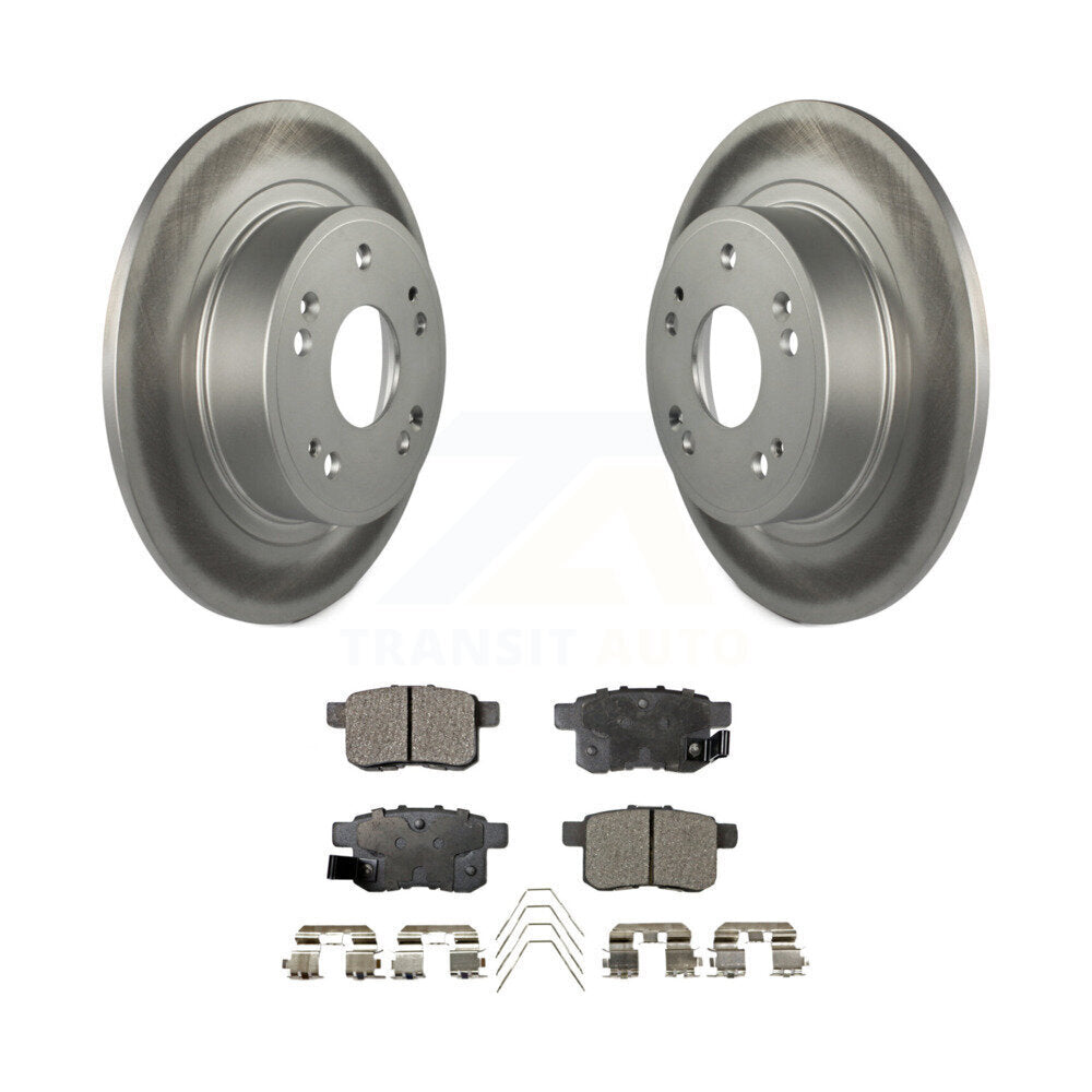 Coated Disc Rotors and Ceramic Brake Pads Kit-KGT-101562 - Kit.bestparts.ca