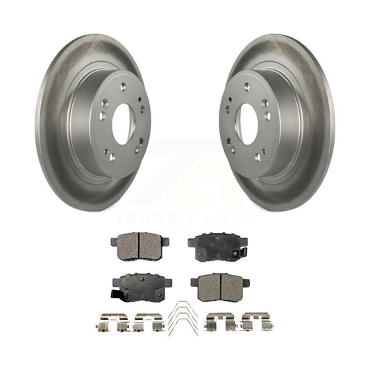 Coated Disc Rotors and Ceramic Brake Pads Kit-KGT-101562 - Kit.bestparts.ca