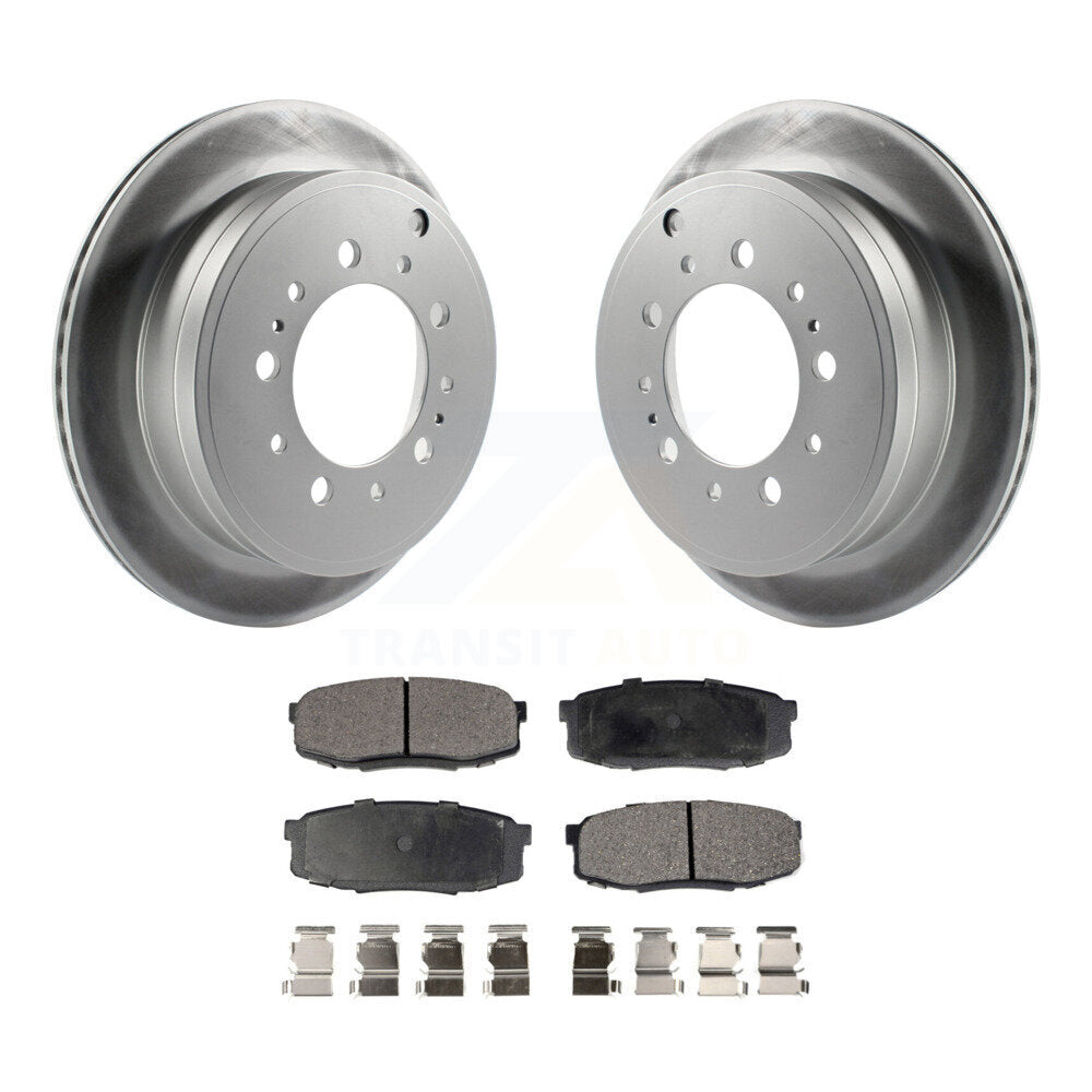 Coated Disc Rotors and Ceramic Brake Pads Kit-KGT-101565 - Kit.bestparts.ca