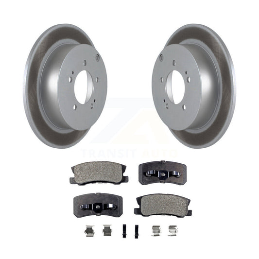 Coated Disc Rotors and Ceramic Brake Pads Kit-KGT-101569 - Kit.bestparts.ca