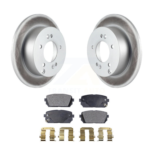 Coated Disc Rotors and Ceramic Brake Pads Kit-KGT-101571 - Kit.bestparts.ca